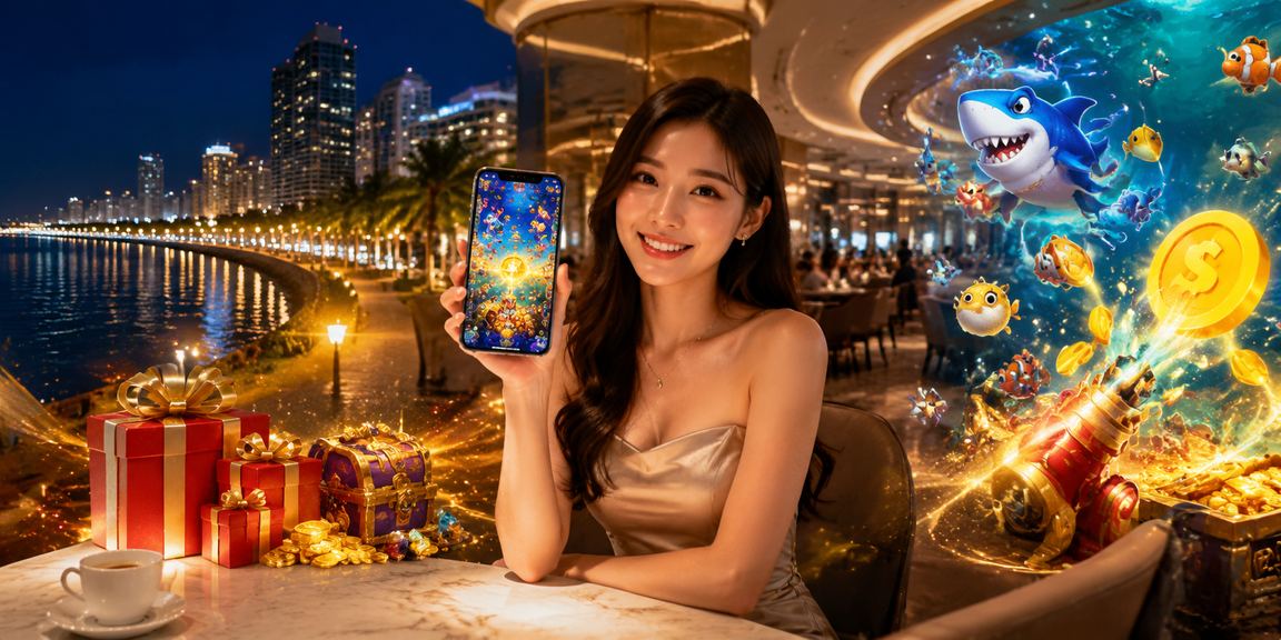 Permainan slot mudah dengan tema memancing